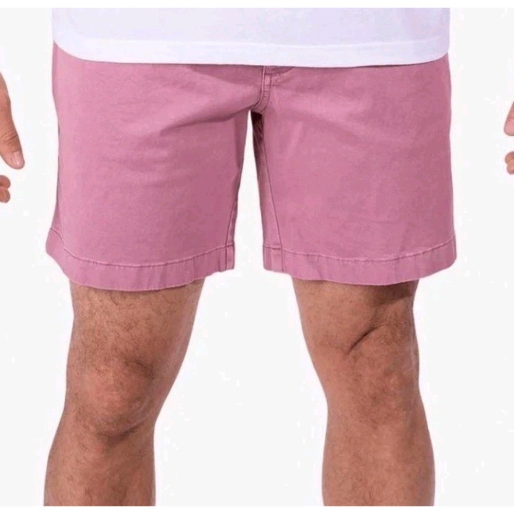 Chubbies The Dahlias 7 Inch Stretch Shorts Mens M Pink 012222-025 Salmon